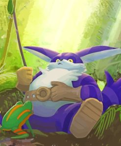 Aesthetic Big The Cat Sonic Paint By Numbers