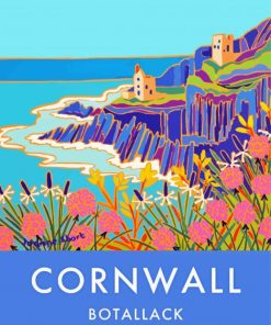 Aesthetic Botallack England Paint By Numbers