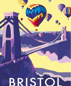 Aesthetic Bristol UK Paint By Numbers