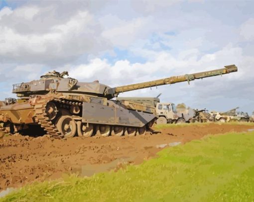 aesthetic-Chieftain-Tank-paint-by-numbers