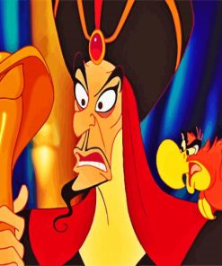 Aesthetic Jafar Aladdin Paint By Numbers