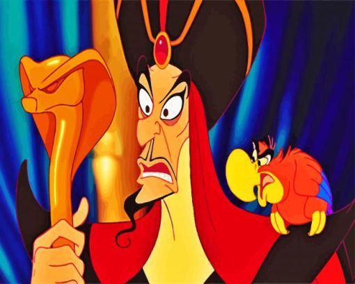 aesthetic-Disney-Jafar-paint-by-number