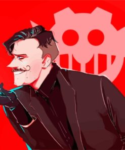 Aesthetic Doctor Eggman Sonic Paint By Numbers