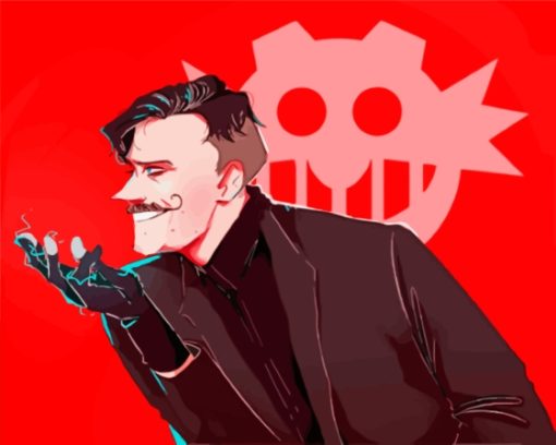 aesthetic-Doctor-Eggman-paint-by-numbers