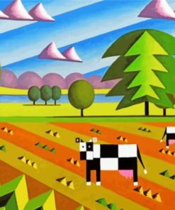 Aesthetic English Countryside Landscapes Paint By Numbers