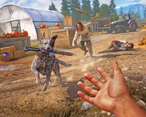 aesthetic-Far-cry-5-paint-by-numbers