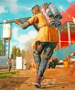 Aesthetic Far Cry 6 Vibes Paint By Numbers