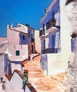 Aesthetic Frigiliana in Spain Paint By Numbers