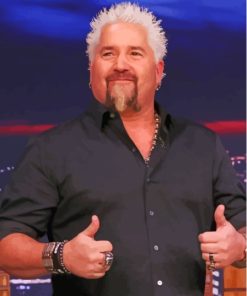 Guy Fieri Aesthetic Paint By Numbers