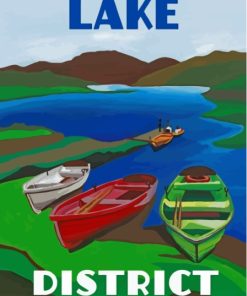 Aesthetic Lake District Landscapes Paint By Numbers
