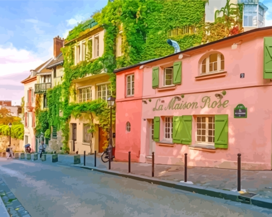 Completed Paint By Numbers Artwork