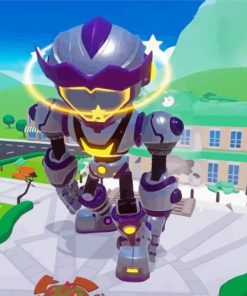 Colorful Mighty Pups Paint By Numbers