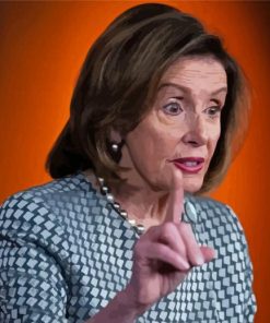 Nancy Pelosi Aesthetic Paint By Numbers