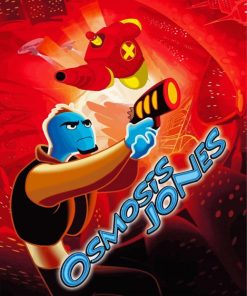 Osmosis Jones Animated Style Paint By Numbers