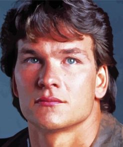 Aesthetic Patrick Swayze Masterpiece Paint By Numbers