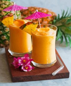 Aesthetic Smoothie Creation Paint By Numbers