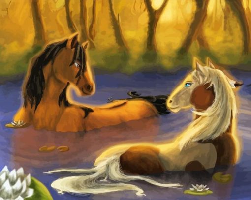 aesthetic-Stallion-Spirit-Of-The-Cimarron-paint-by-number