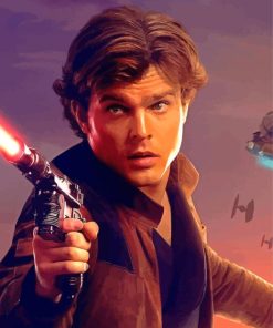 Han Solo Star Wars Paint By Numbers