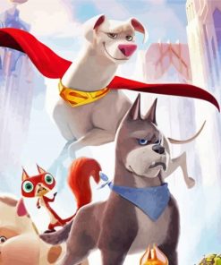 Superpets Comedy Fun Paint By Numbers