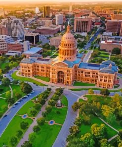 Aesthetic Austin Texas Paint By Numbers
