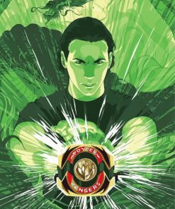 Tommy Oliver Power Rangers Paint By Numbers