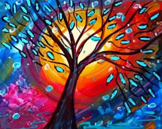 Aesthetic Tree Of Life Paint By Numbers