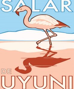 Aesthetic Uyuni Bolivia Paint By Numbers