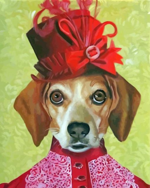 aesthetic-Victorian-dog-paint-by-number