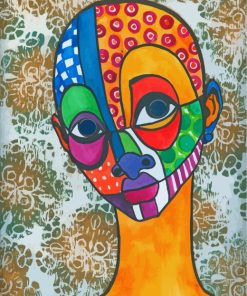 Aesthetic Abstract Woman Paint By Numbers