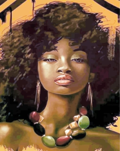 aesthetic-african-woman-paint-by-numbers-1