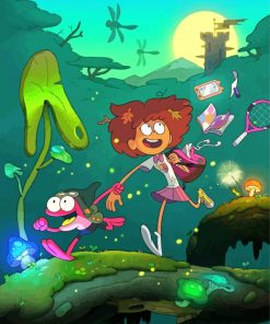 Aesthetic Amphibia Art Paint By Numbers