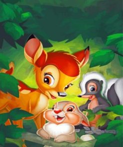 Bambi Disney Art Paint By Numbers