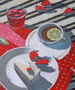 Aesthetic Breakfast Delight Paint By Numbers