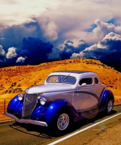 Aesthetic Classic Car Paint By Numbers