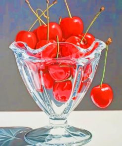 Aesthetic Cherry Delight Paint By Numbers