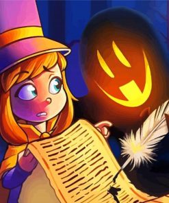 Aesthetic Hat In Time Game Paint By Numbers
