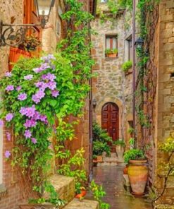 Aesthetic Floral Plant House Paint By Numbers