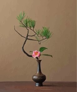 Japanese Floral Ikebana Paint By Numbers