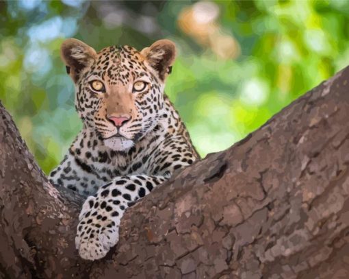 aesthetic-leopard-in-tree-paint-by-number