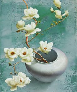 Magnolia Blossom Beauty Paint By Numbers