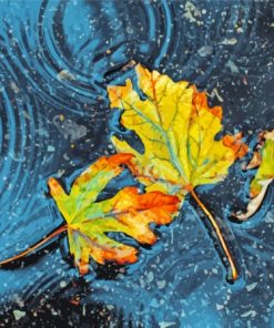 Aesthetic Maple Scene Paint By Numbers
