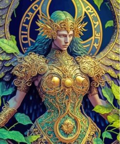 Aesthetic Nature Warrior Paint By Numbers