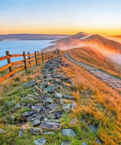 Aesthetic Peak District England Paint By Numbers
