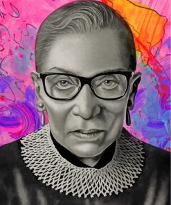 Aesthetic Ruth Bader Ginsburg Paint By Numbers
