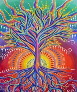 Aesthetic Roots Tree Of Life Paint By Numbers