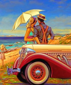Aesthetic Vintage Seascapes Paint By Numbers
