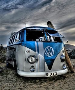 Aesthetic Vintage Volkswagen Paint By Numbers