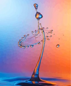 Aesthetic Water Drop Paint By Numbers