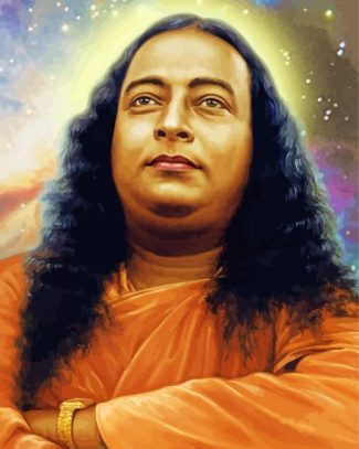 Aesthetic Yogananda Spiritual Art Paint By Numbers