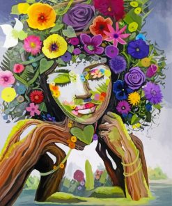 Afro Aesthetic Nature Paint By Numbers